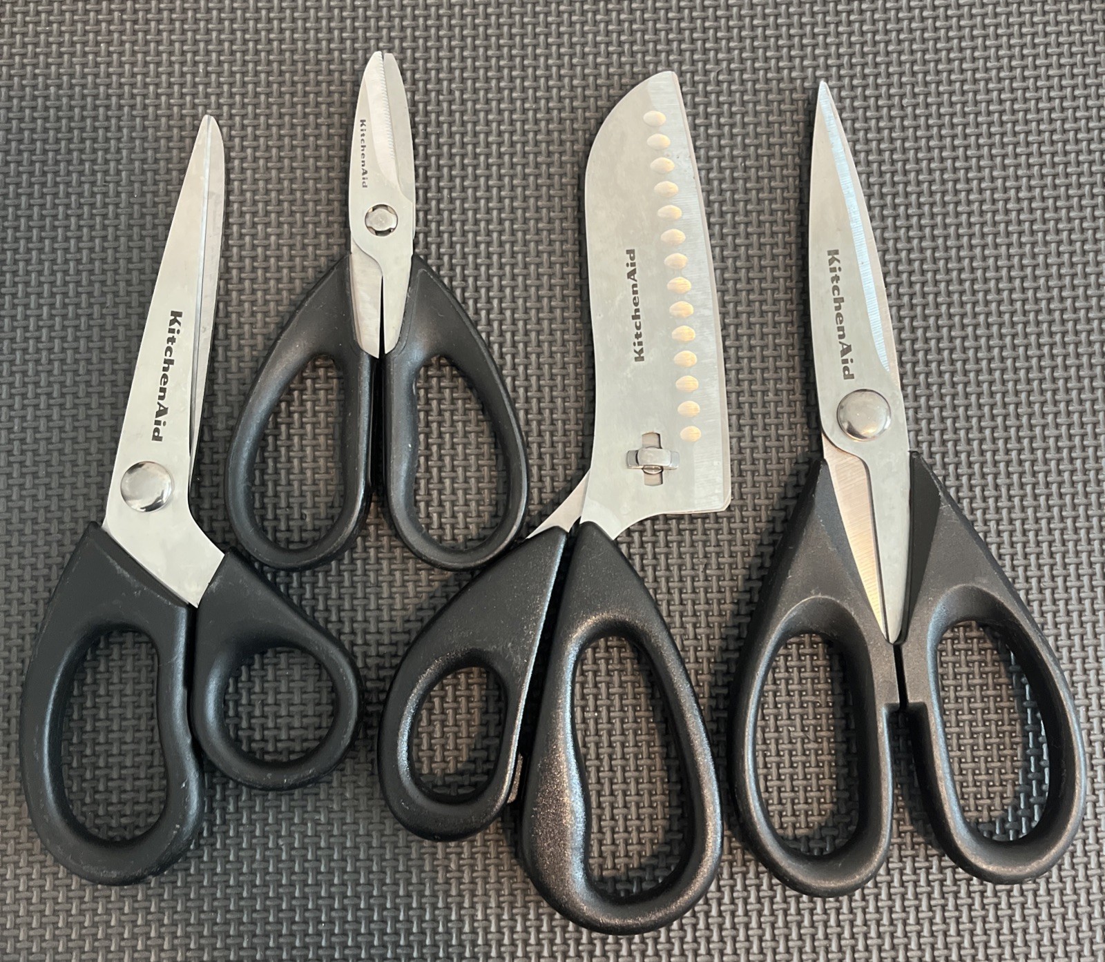 Kitchen Aid Scissors Scissor Assorted Cooking Kitchen Entertain QTY 4