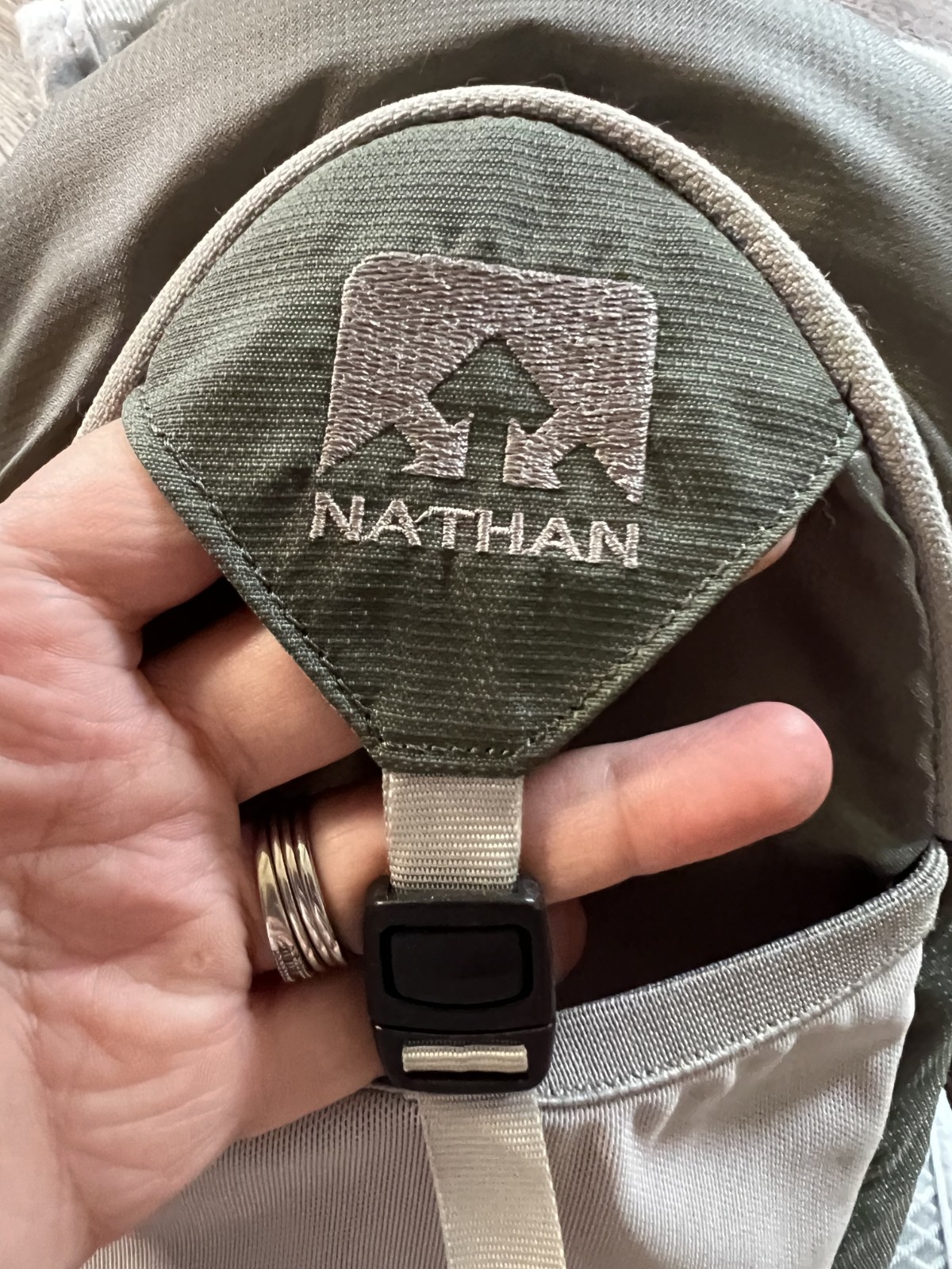 Nathan HPL 008 Race Vest Magda 1.5L Hydration Backpack Gray