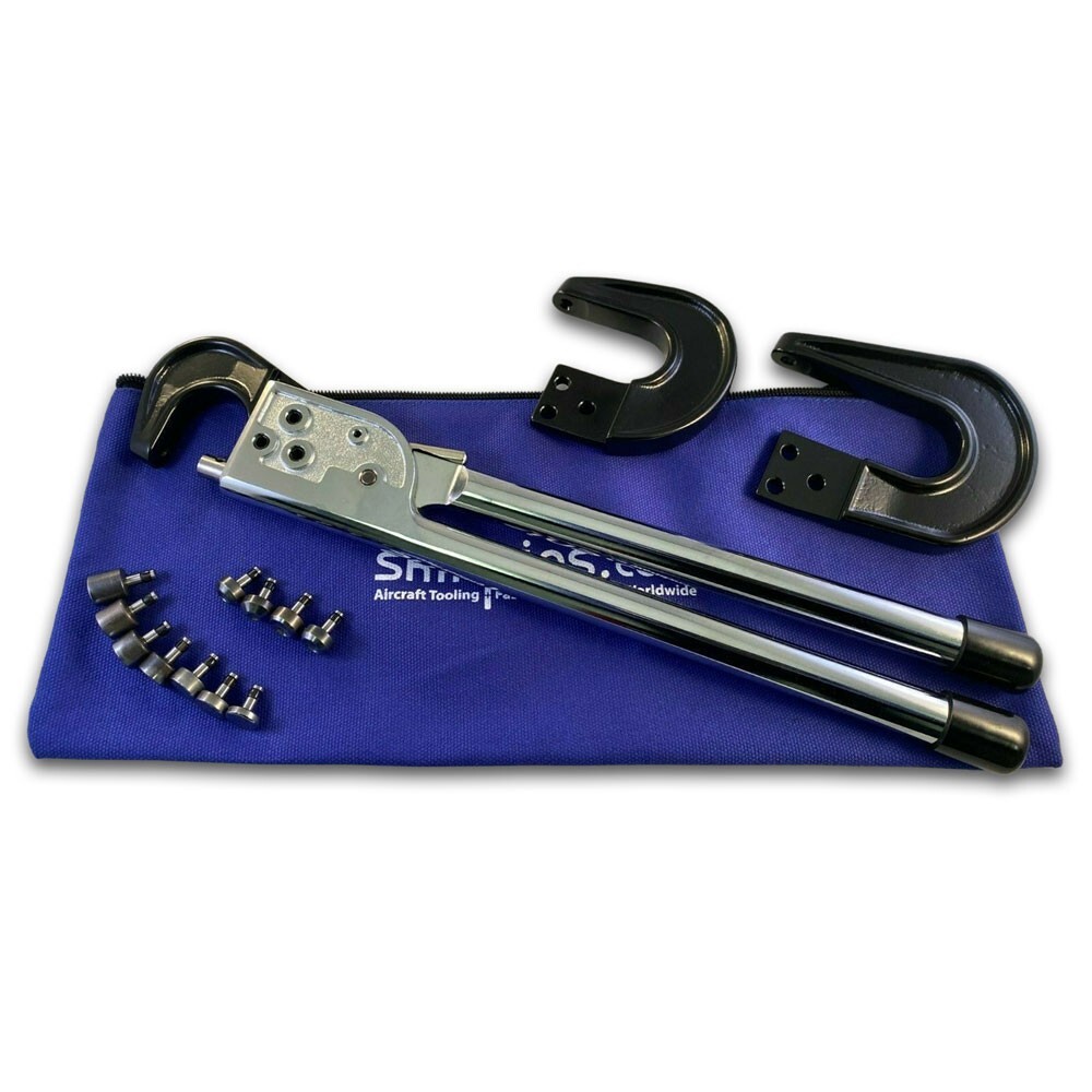 AIRCRAFT / TOOLS STANDARD RIVET HAND SQUEEZERS WITH 1", 2", 3" YOKES WITH DIES