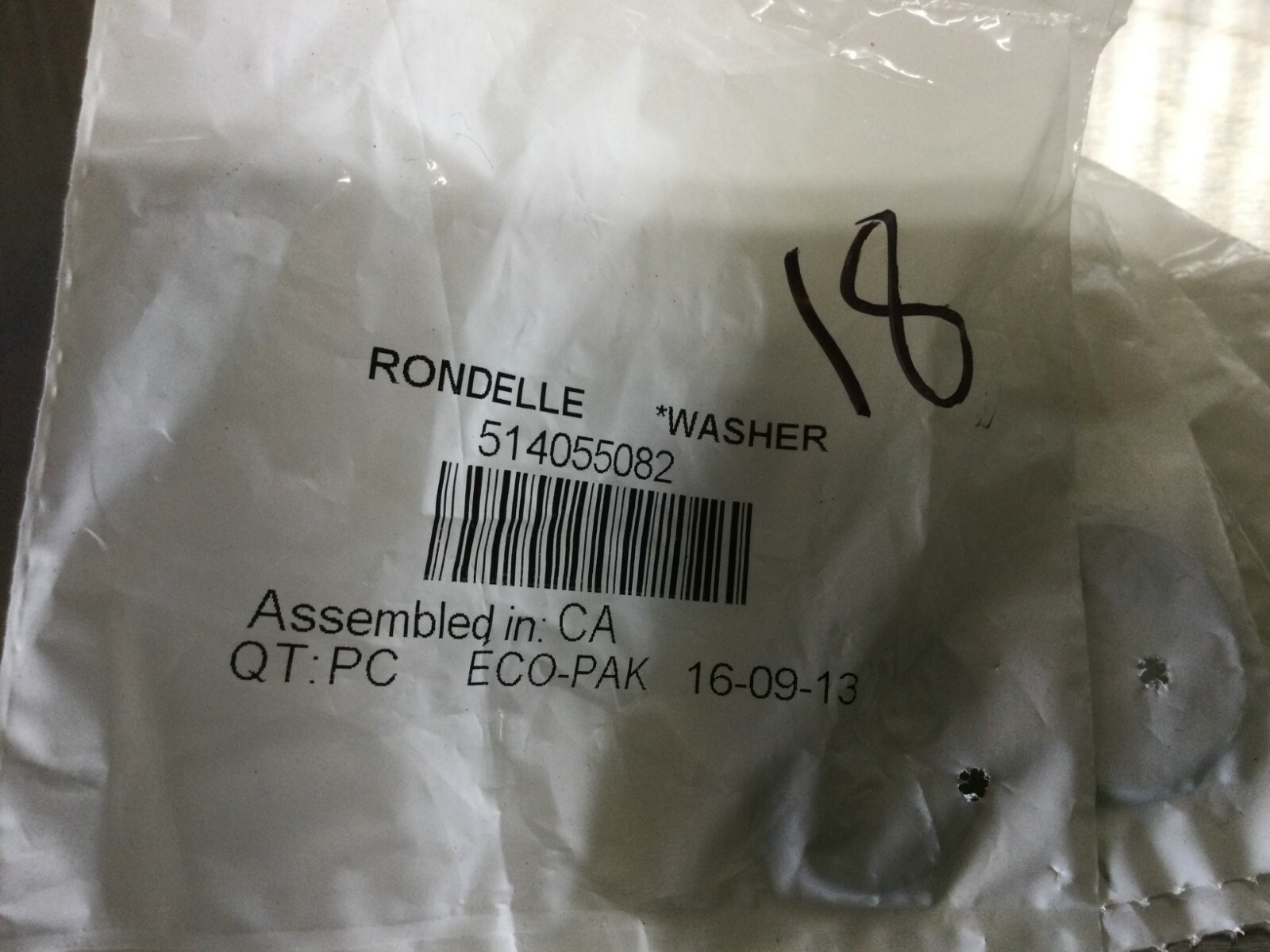 SKI-DOO DISHED WASHER 514055082 t028