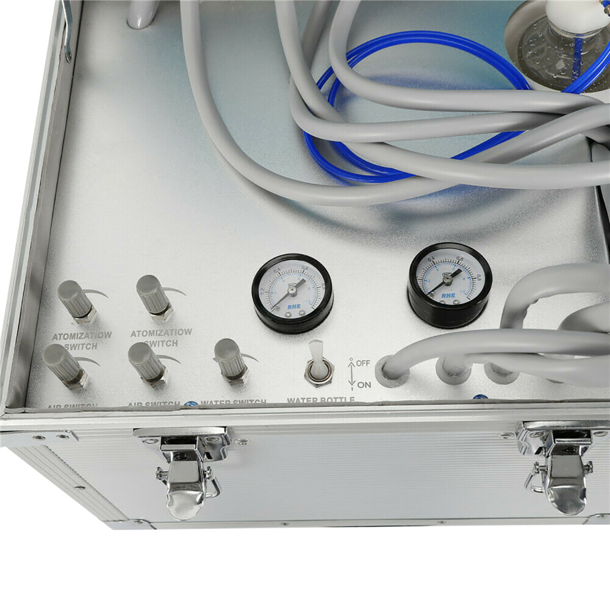 Portable Dental Mobile Delivery Unit Rolling Box Case