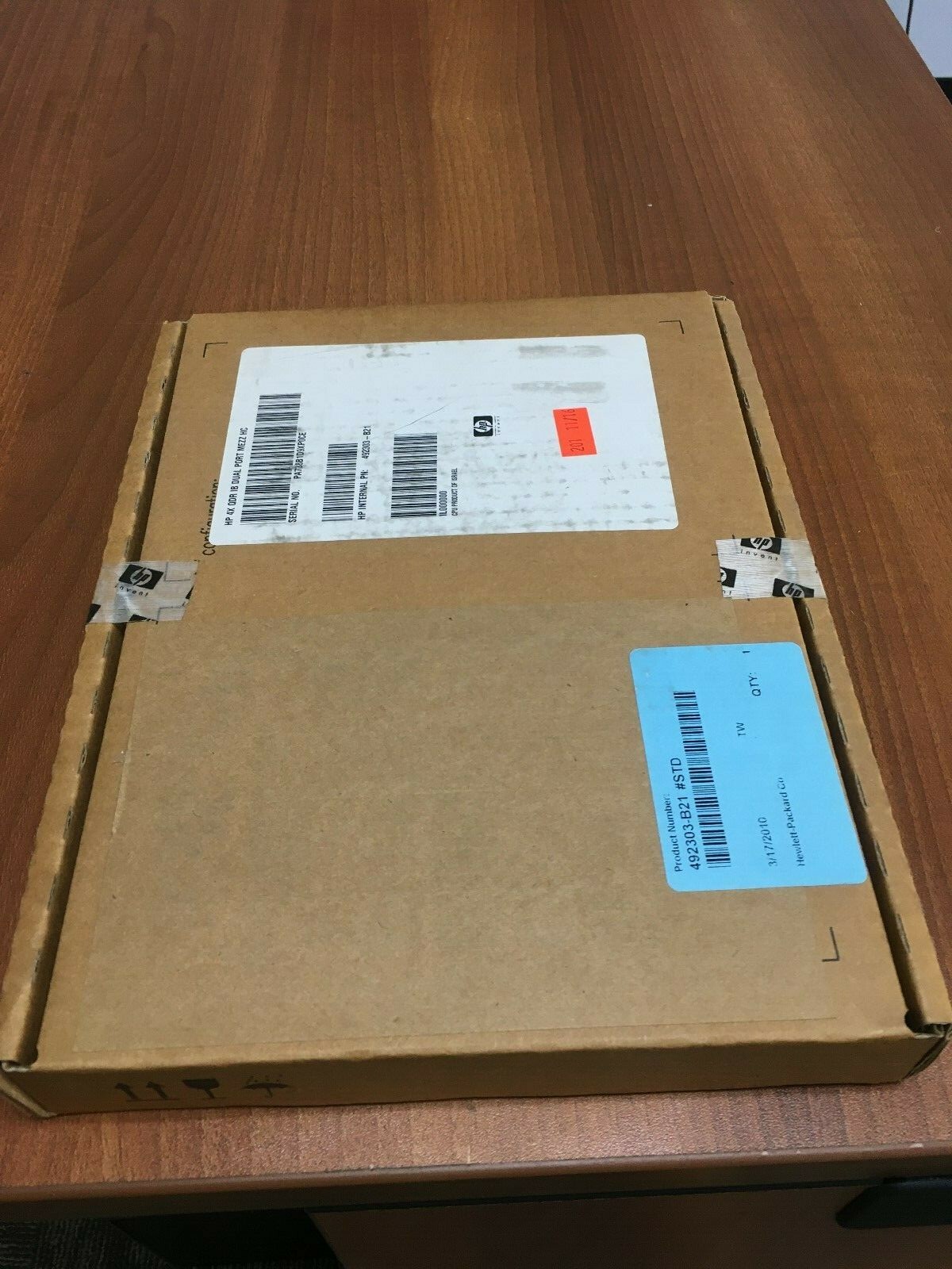 492303-B21 HPE Infiniband Host Bus 4X QDR IB Dual Port Mezzanine HC Adapter NEW