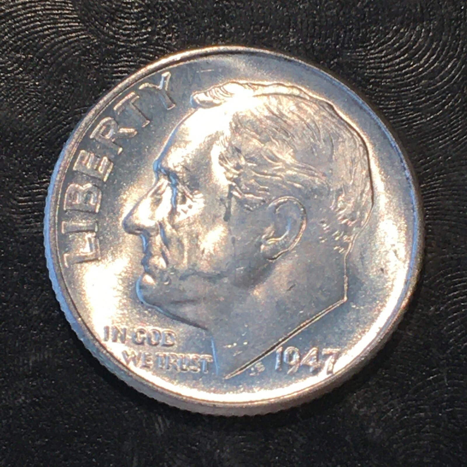 1947 Roosevelt Silver Dime - High Quality Scans #M831