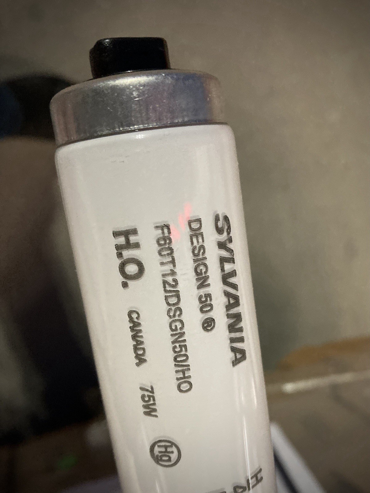 Sylvania F60T12/D/HO 60" High Output Daylight Fluorescent Light DSGN50 5000K