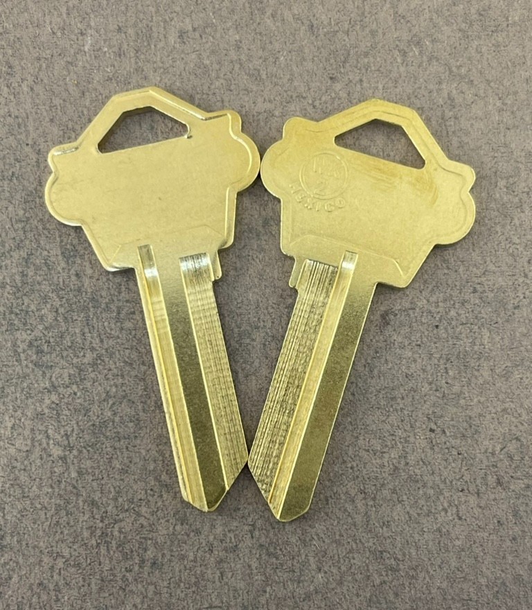 Pack of 10 WK2 1175N 5WK1 Type Key Blanks for Weslock