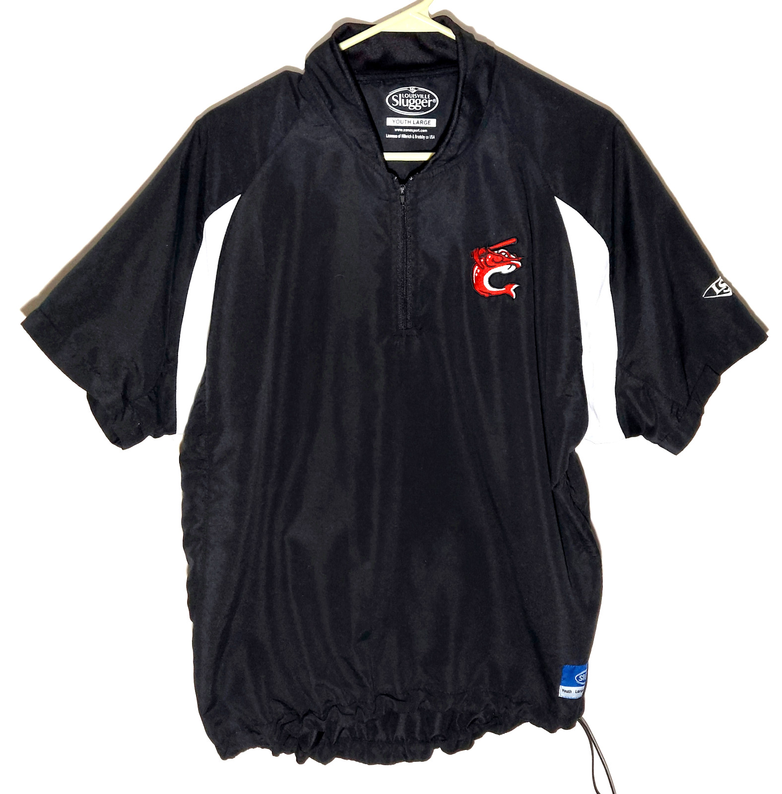 Columbus, Carolina Mudcats Windbreaker Jacket by Louisville Slugger | Mens Large