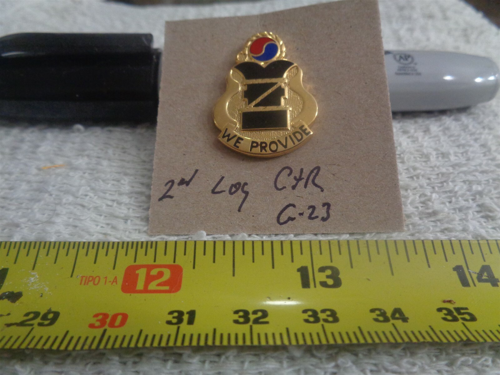 2nd Logistics Center G-23 Unit Crest, DI, DUI (DRAW#115)