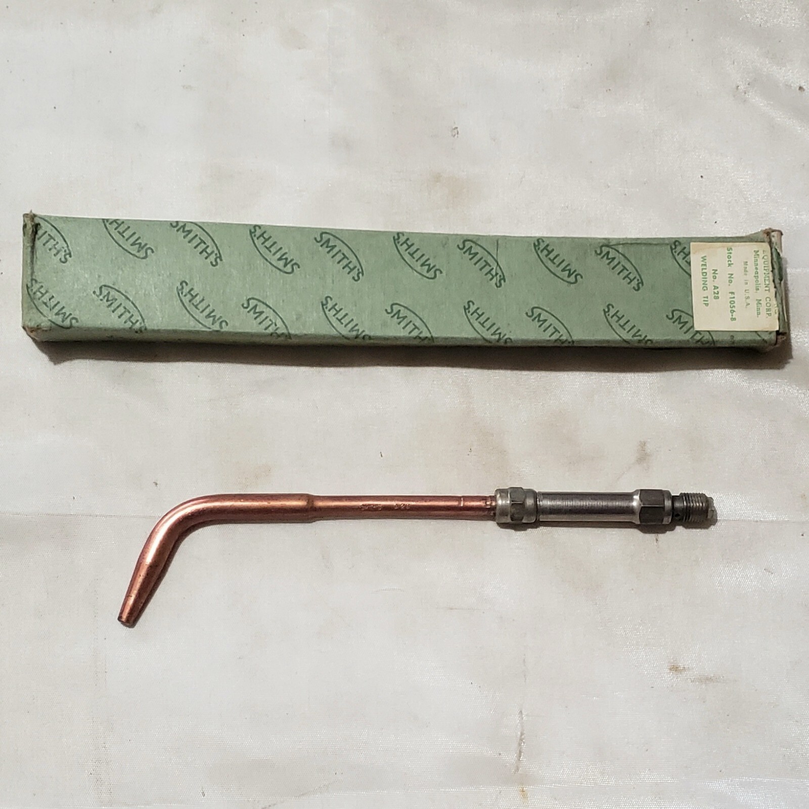Smith F1056-8 No. A28 Brazing Welding Torch Tip Nozzle Fits Smith No. 2 Handle