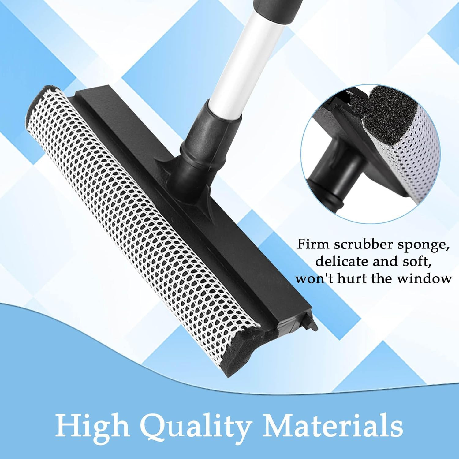 2 Pack Squeegee for Car Window Cleaning and Windshield Washing Standard Window S