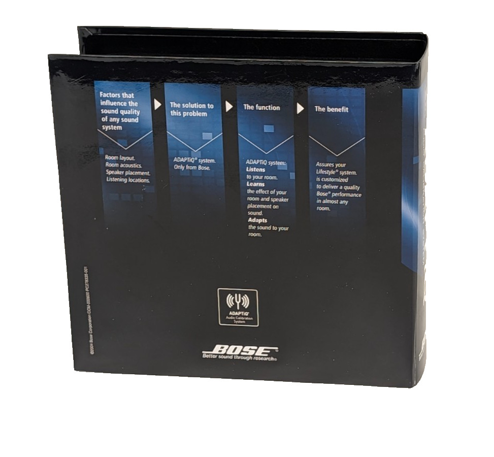Bose AdaptIQ Audio Calibration System Lifestyle Series Open Box