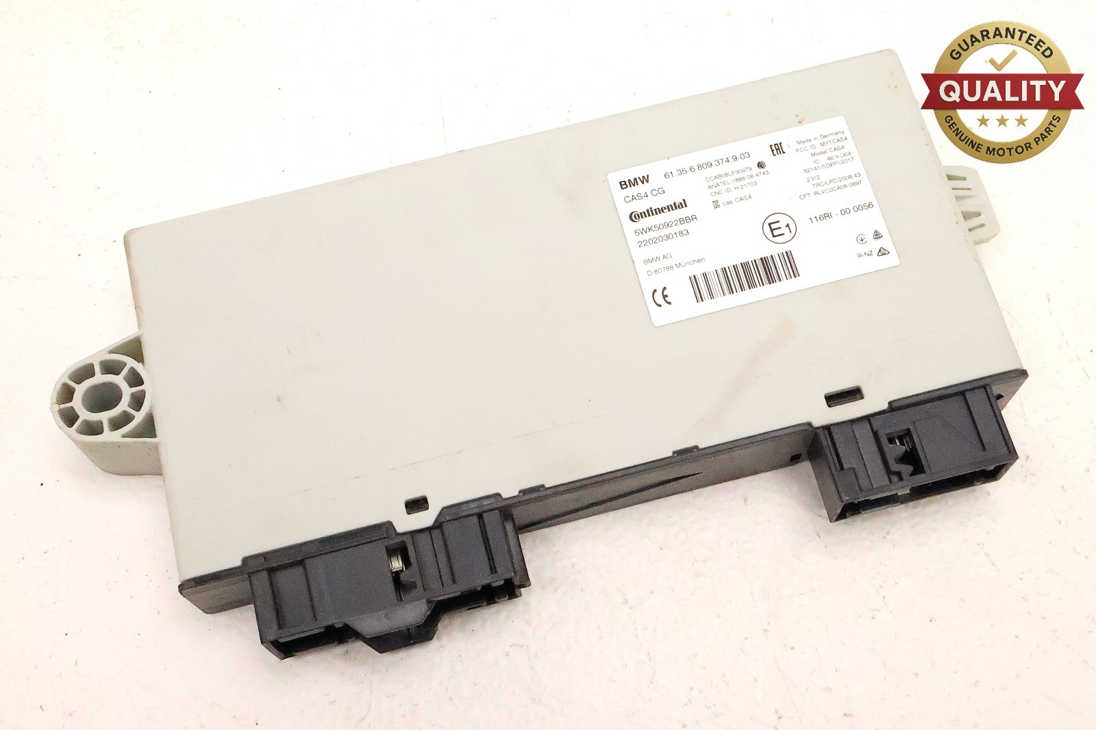 2011-2016 BMW 535i 550i 528i F10 THEFT LOCKING CONTROL MODULE OEM