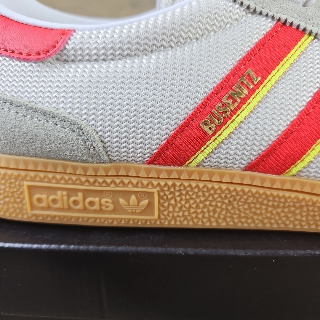 adidas Originals Busenitz Vintage Men's Shoes Feather Grey/Red Sz 13 NIB