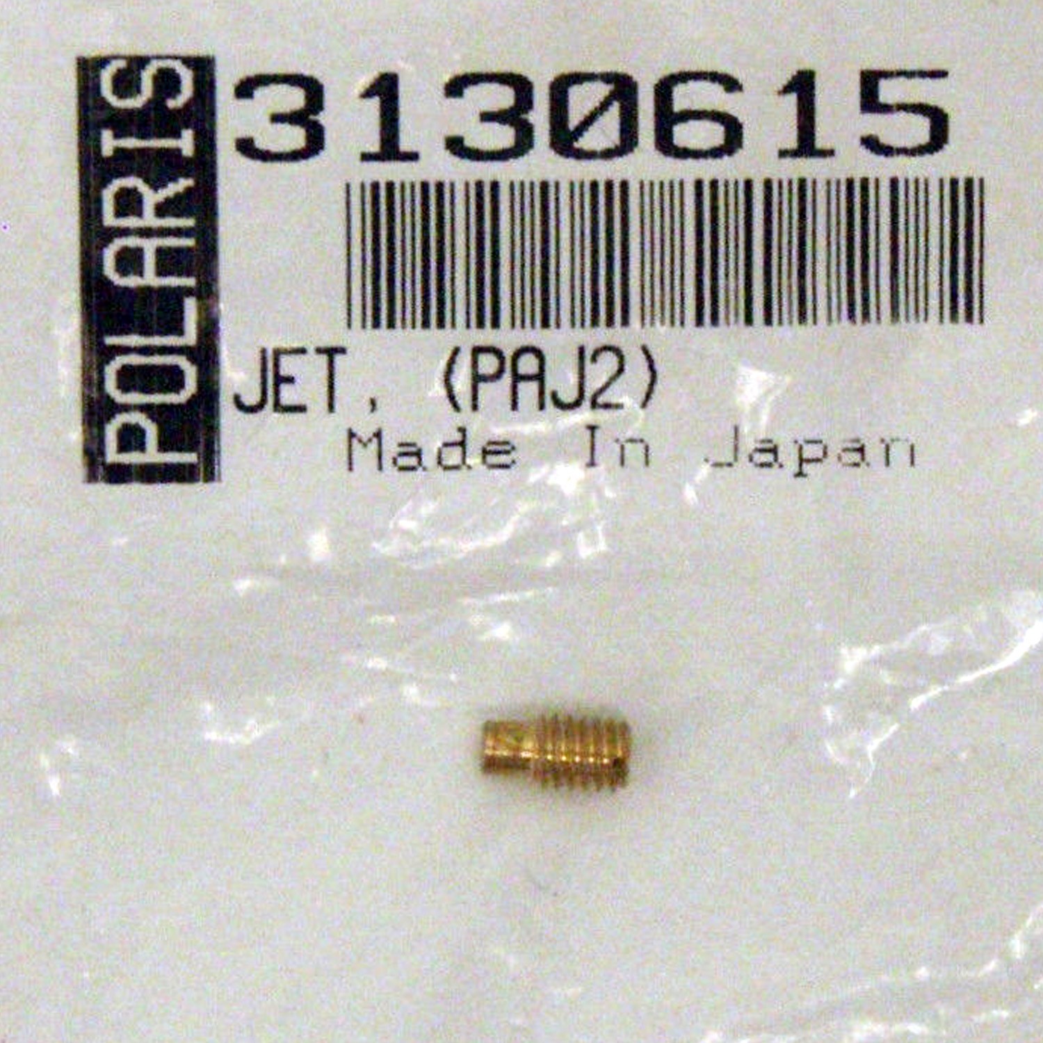 Polaris New OEM PAJ2 Carb Carburetor Jet, 3130615