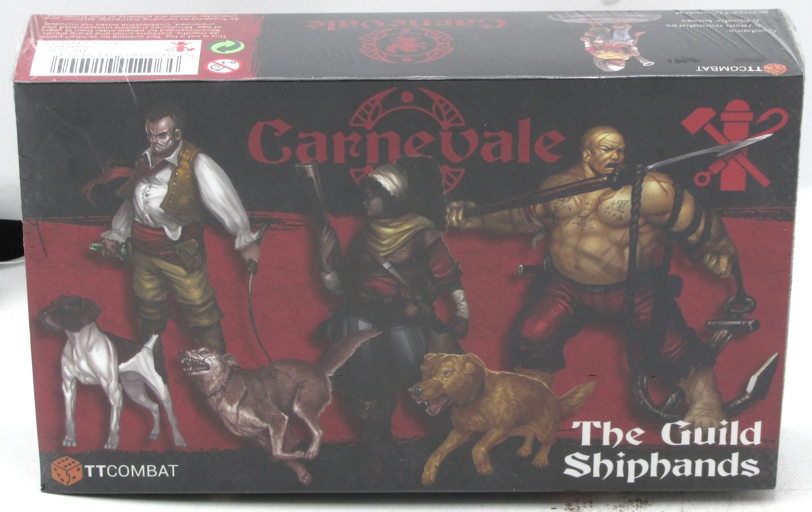 Carnevale TTCGX-GLD-011 Shiphands (The Guild) Ship Crew Dock Guards Dogs