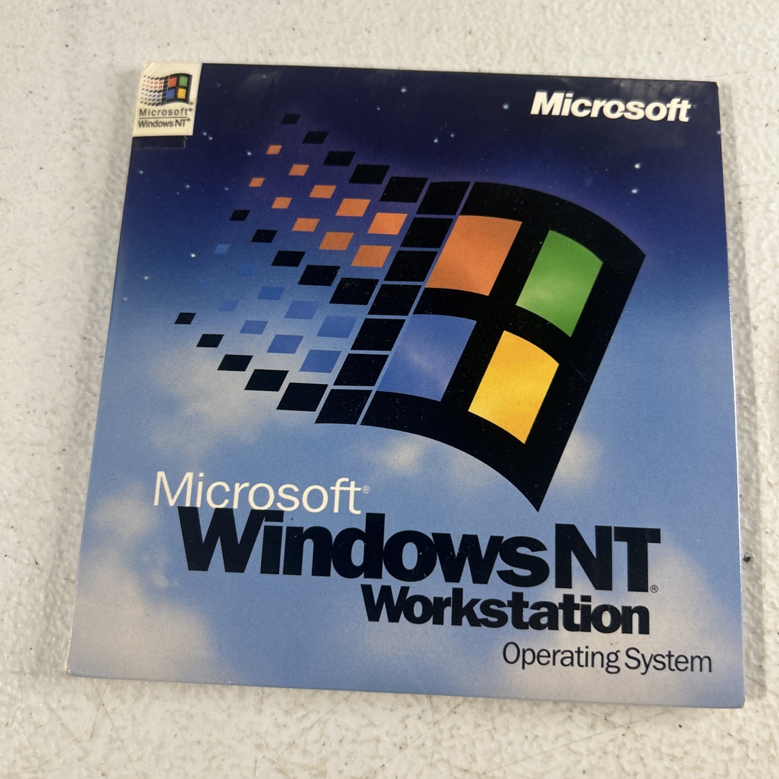 Microsoft Windows NT 4.0 Workstation Operating System CD OS 1998