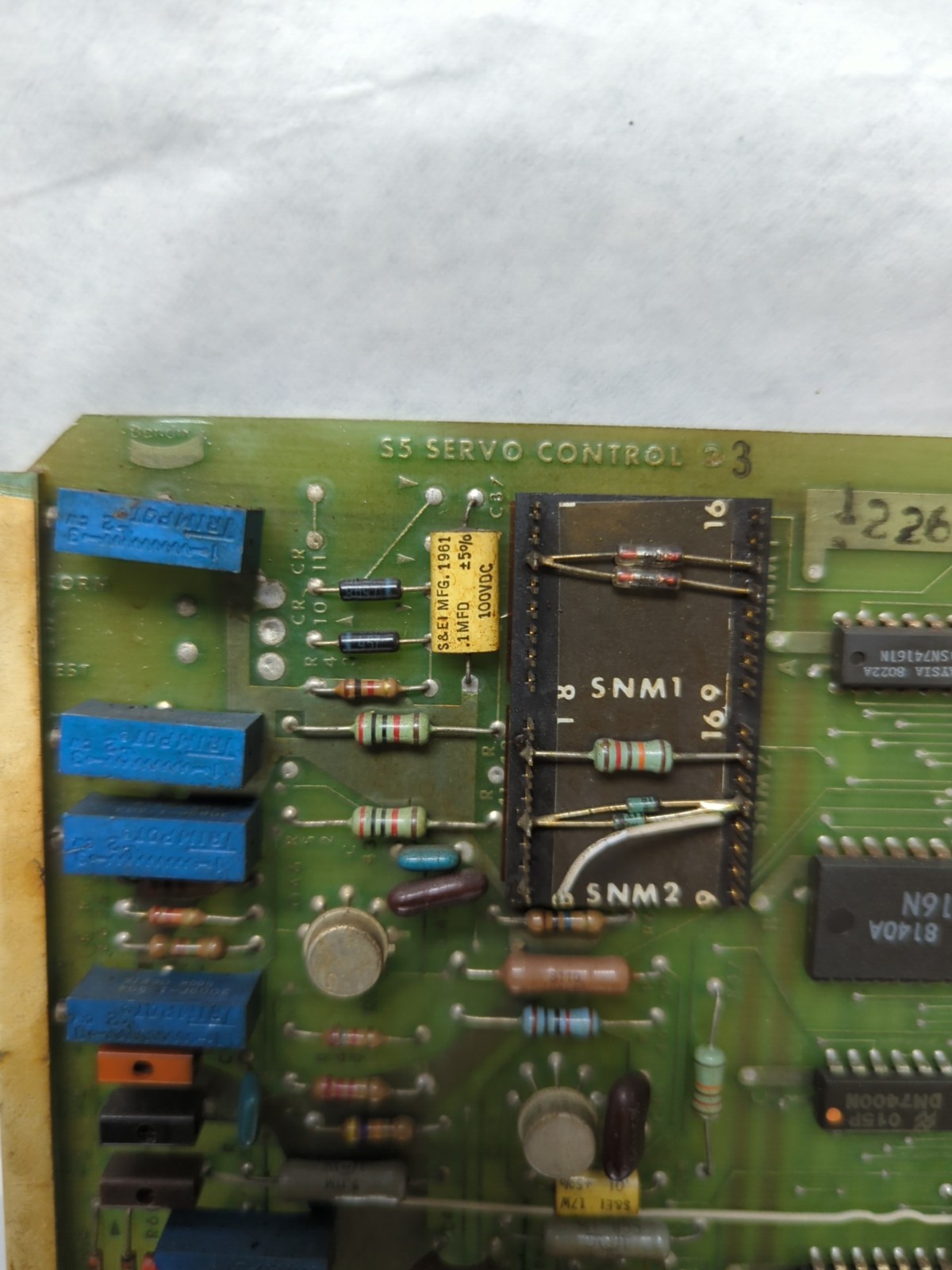 BENDIX,3733282F,S5 SERVO CONTROL 3 CIRCUIT BOARD PRE-OWNED