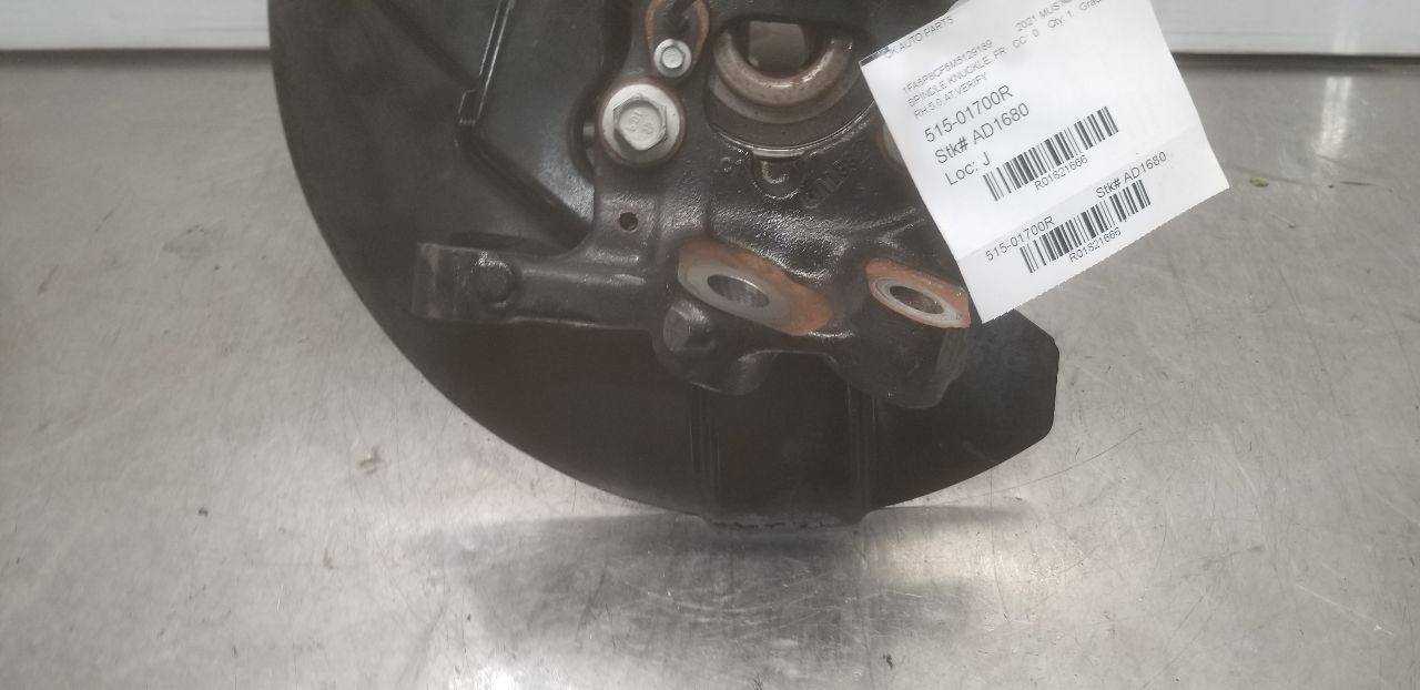 21 FORD MUSTANG GT SPINDLE KNUCKLE FRONT RIGHT PASSENGER