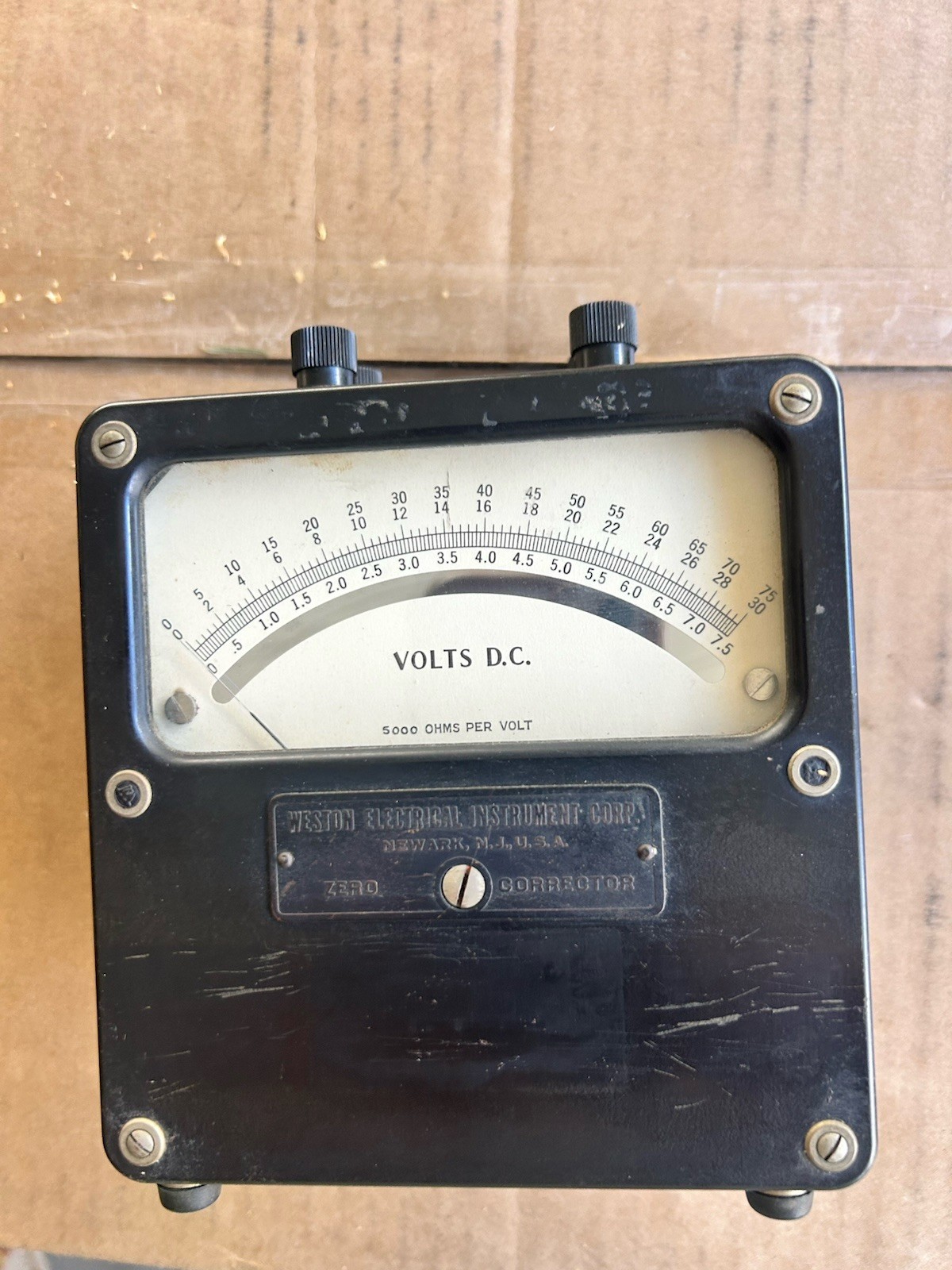 Weston Daystrom Model 433 AC Voltmeter 0-150