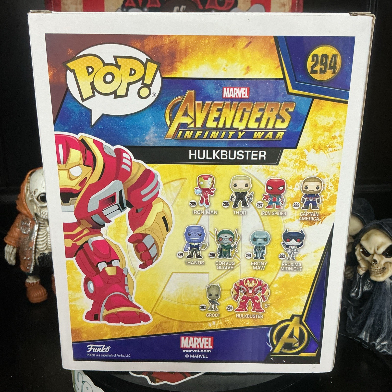 Funko Pop Hulkbuster #294 Avengers Infinity War Armor Marvel Figure