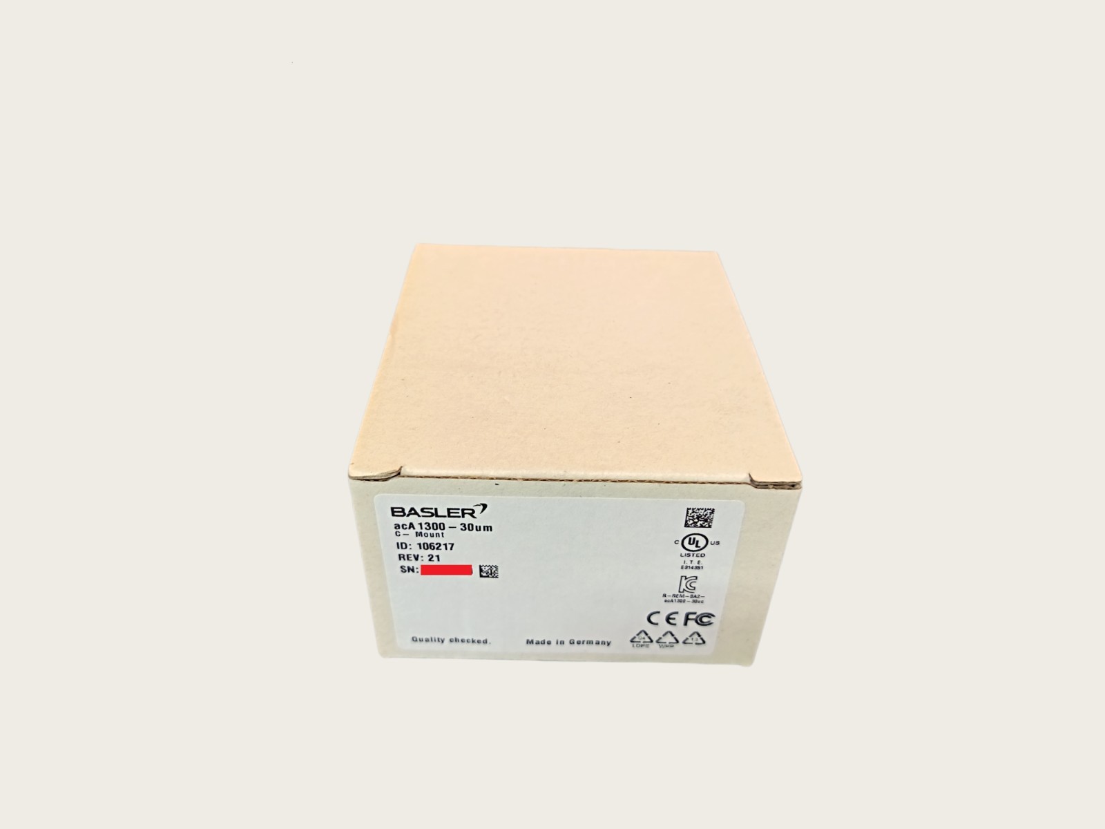 BASLER acA1300-30um Industrial camera