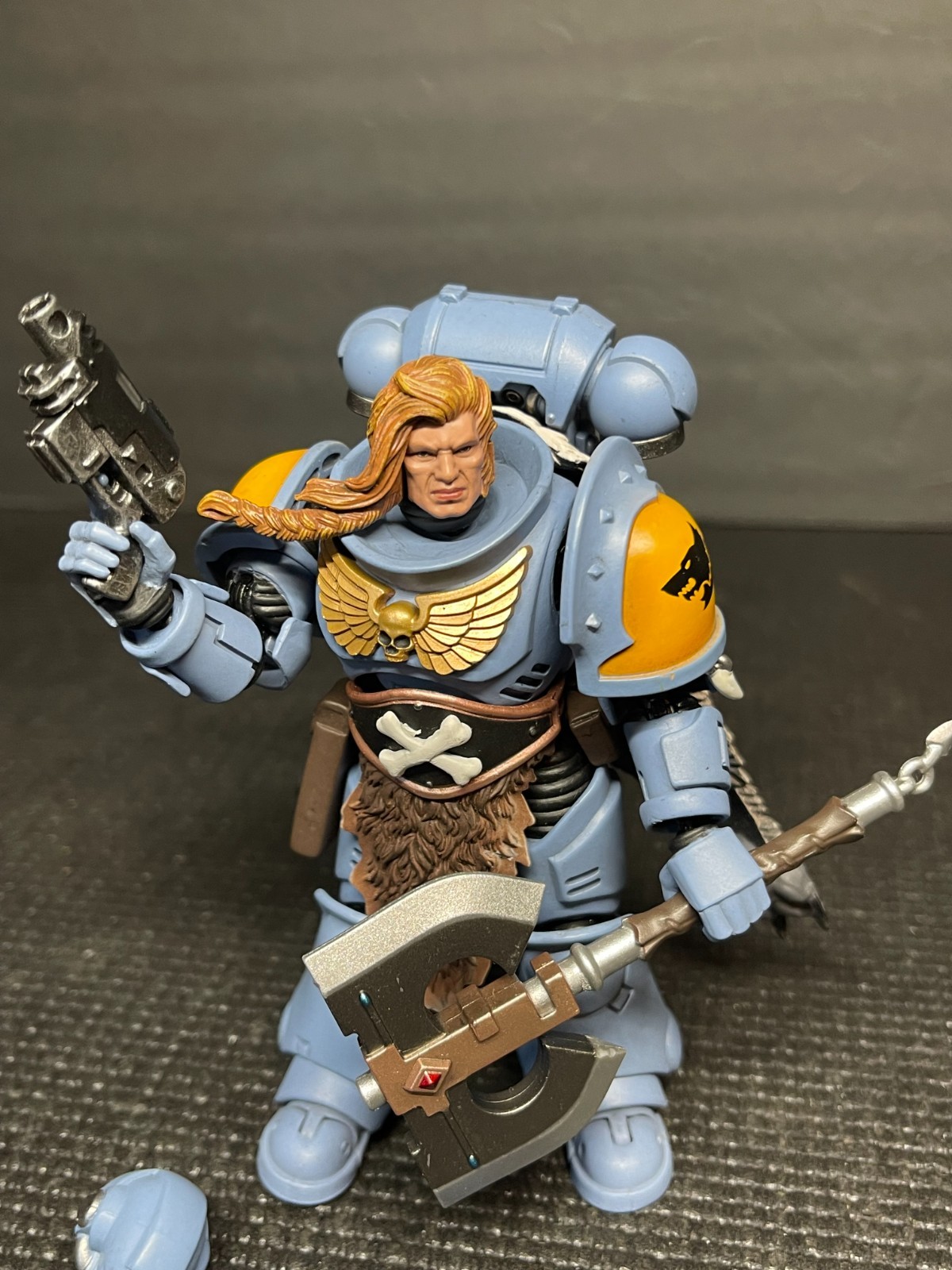 Joytoy Warhammer 40k Space Marines Space Wolves Claw Pack Logan Ghostwolf