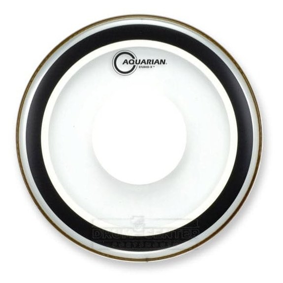 Aquarian Studio X Clear Power Dot Drumhead 16"