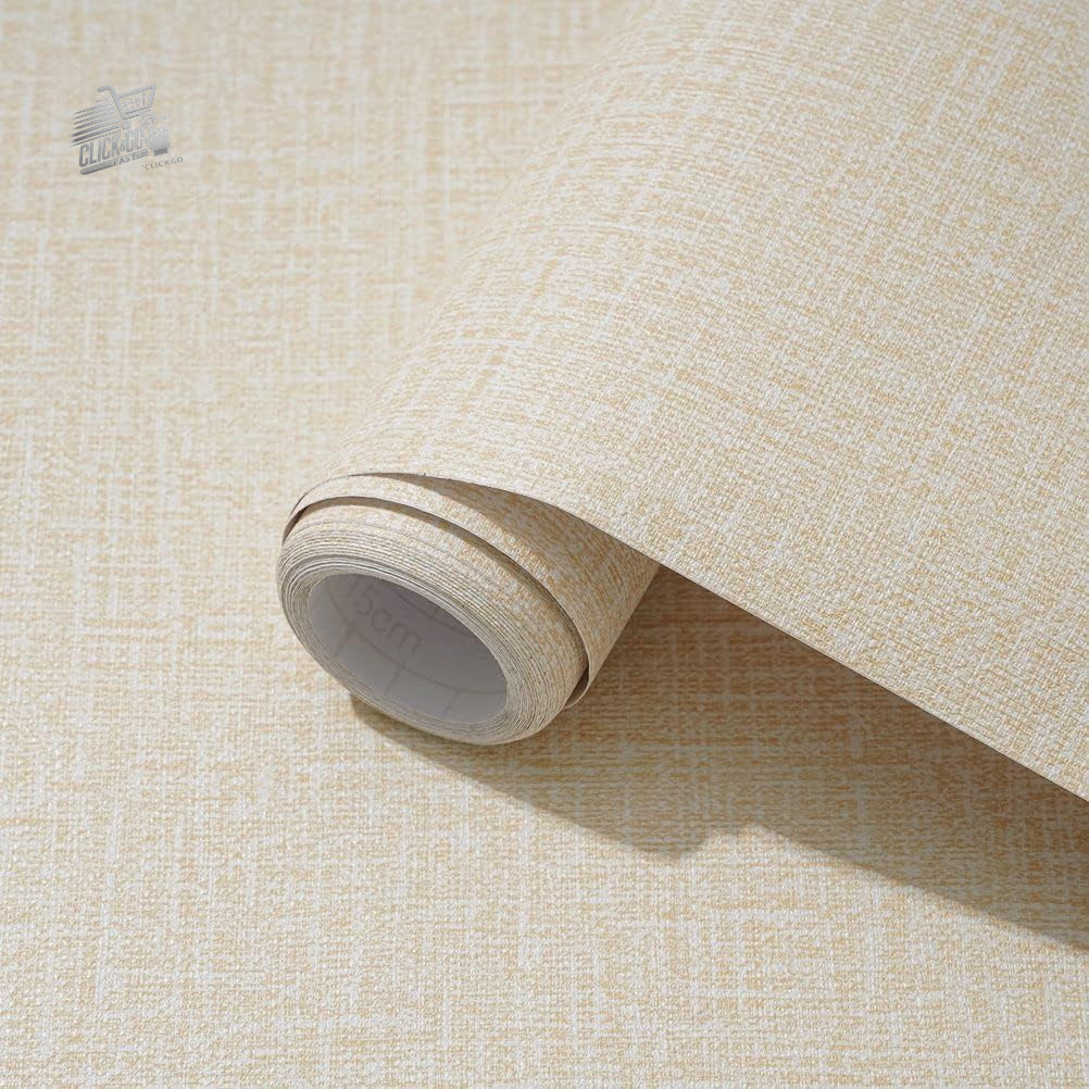Arthome Furniture Adhesive Film 40Cmx10M Textured Cloth, Self Adhesive And Ri