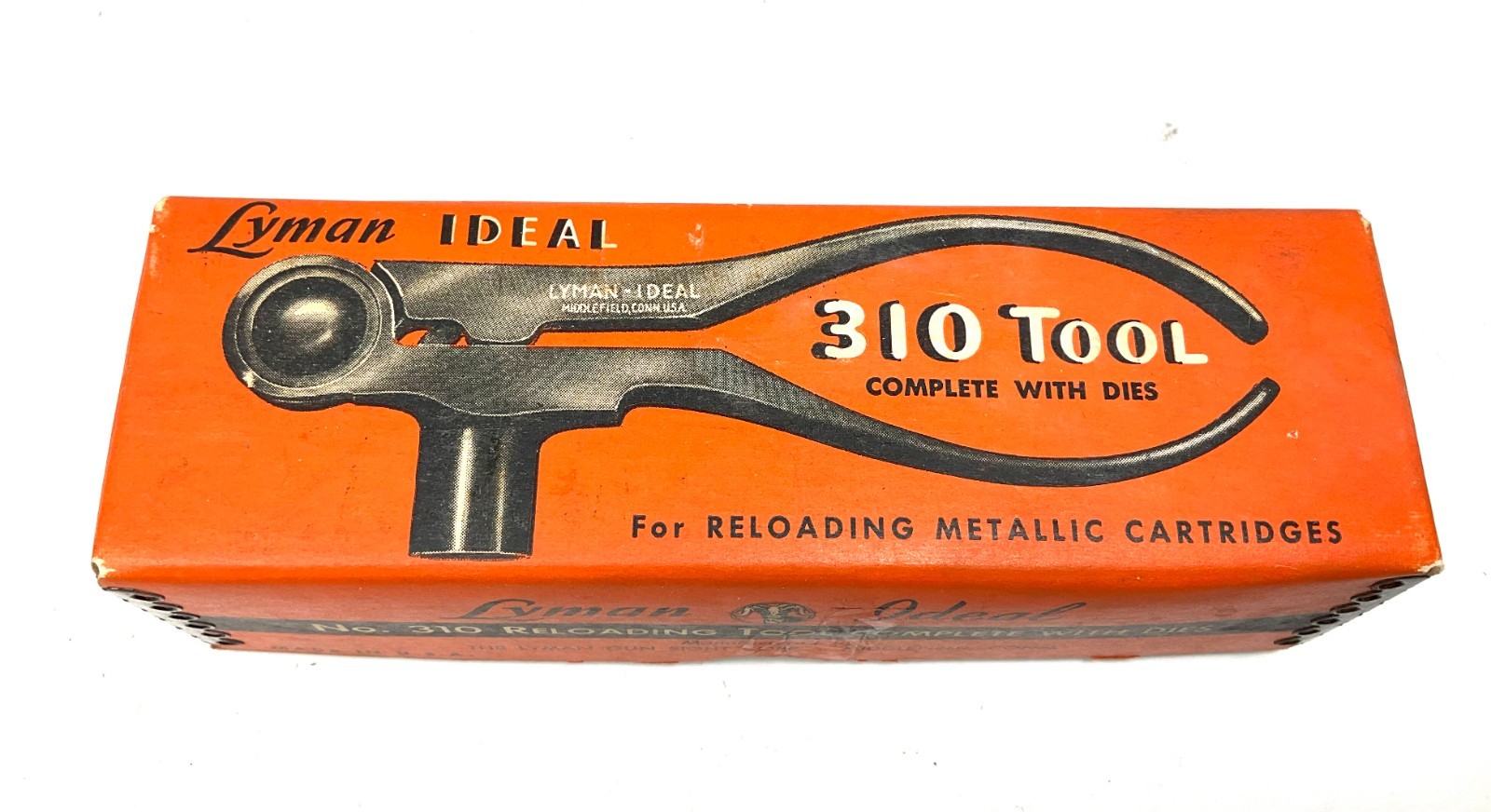 Vintage Lyman Ideal No. 310 Tool Hand Reloading Kit 38 SP 357 MAG w/ 5 Die Set