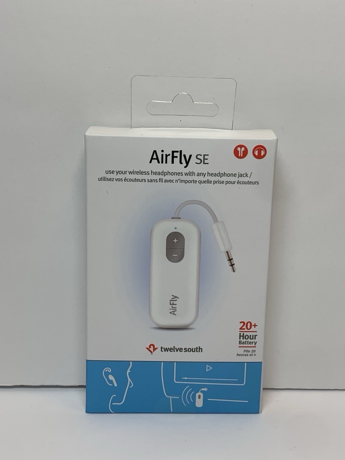 Twelve South AirFly SE Bluetooth Wireless Transmitter TS-2259 Headphone Jack NEW