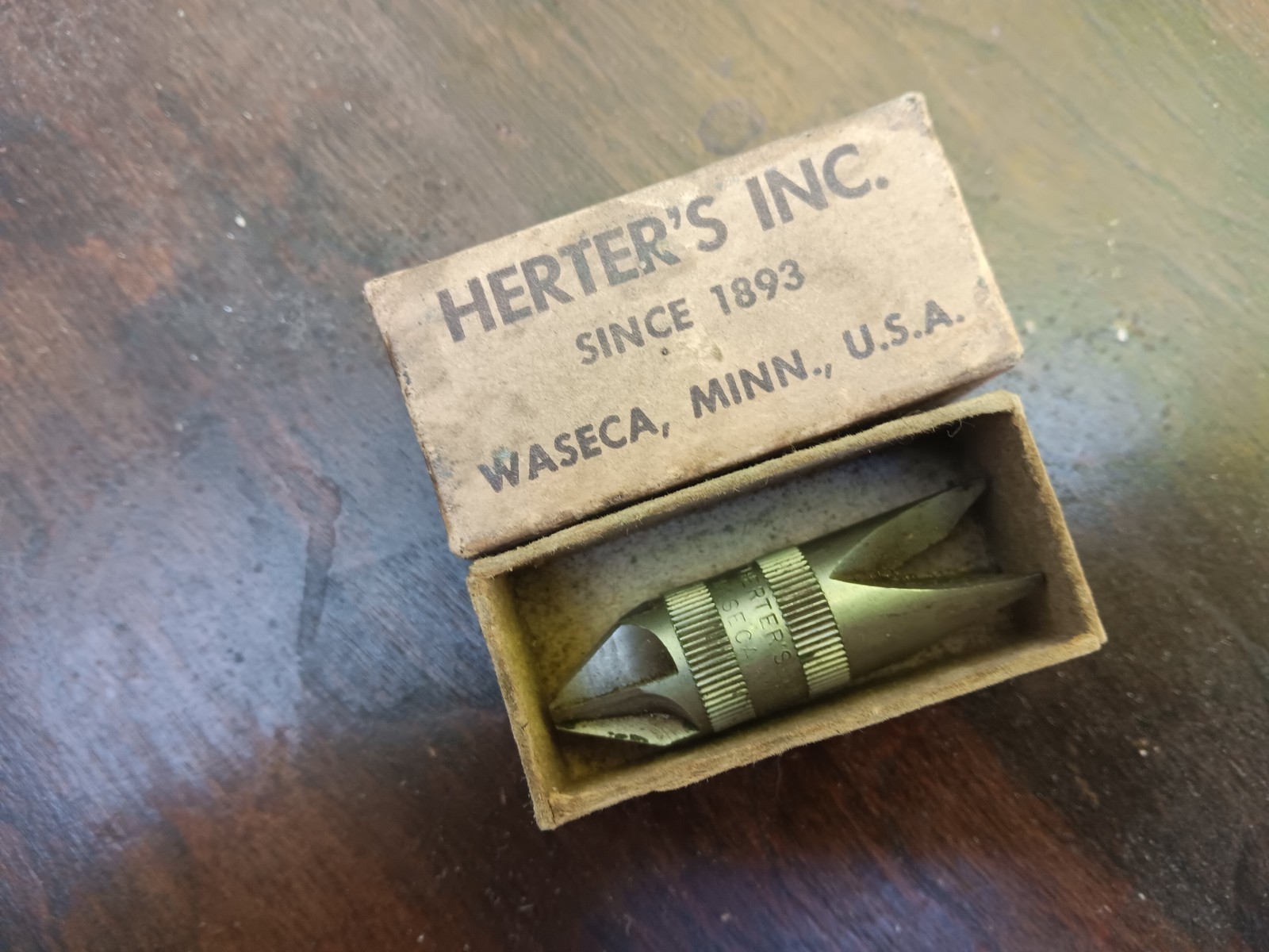 Vintage Herter's USA Reloading Case Sizer Trimmer W/ Box