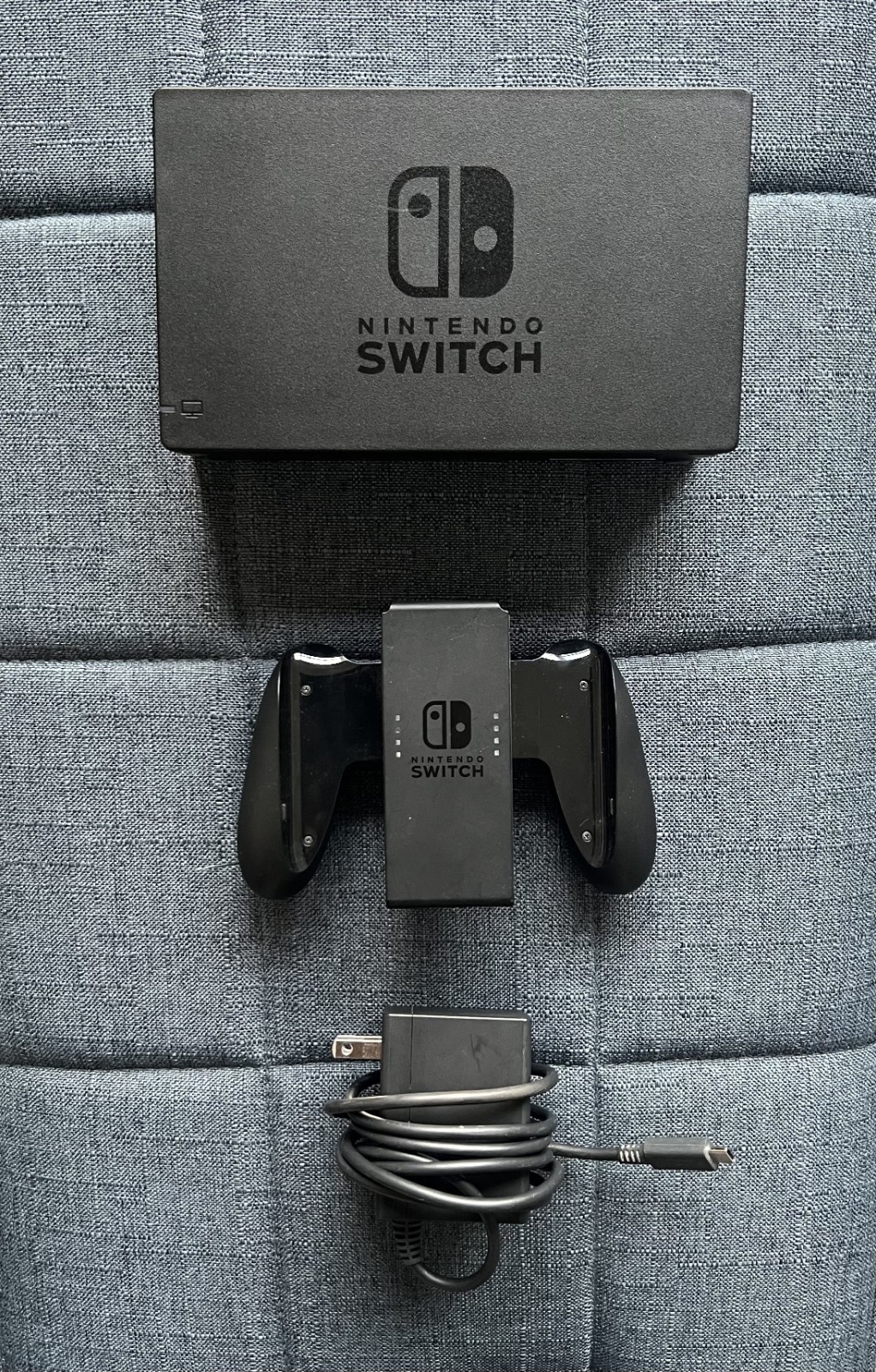 Nintendo Switch Docking Station with AC Adapter & Joy Con grip