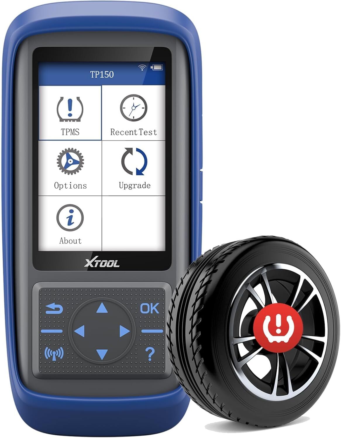 XTOOL TP150 TPMS Programmer Sensor Relearn Activate Tire Pressure Light Reset