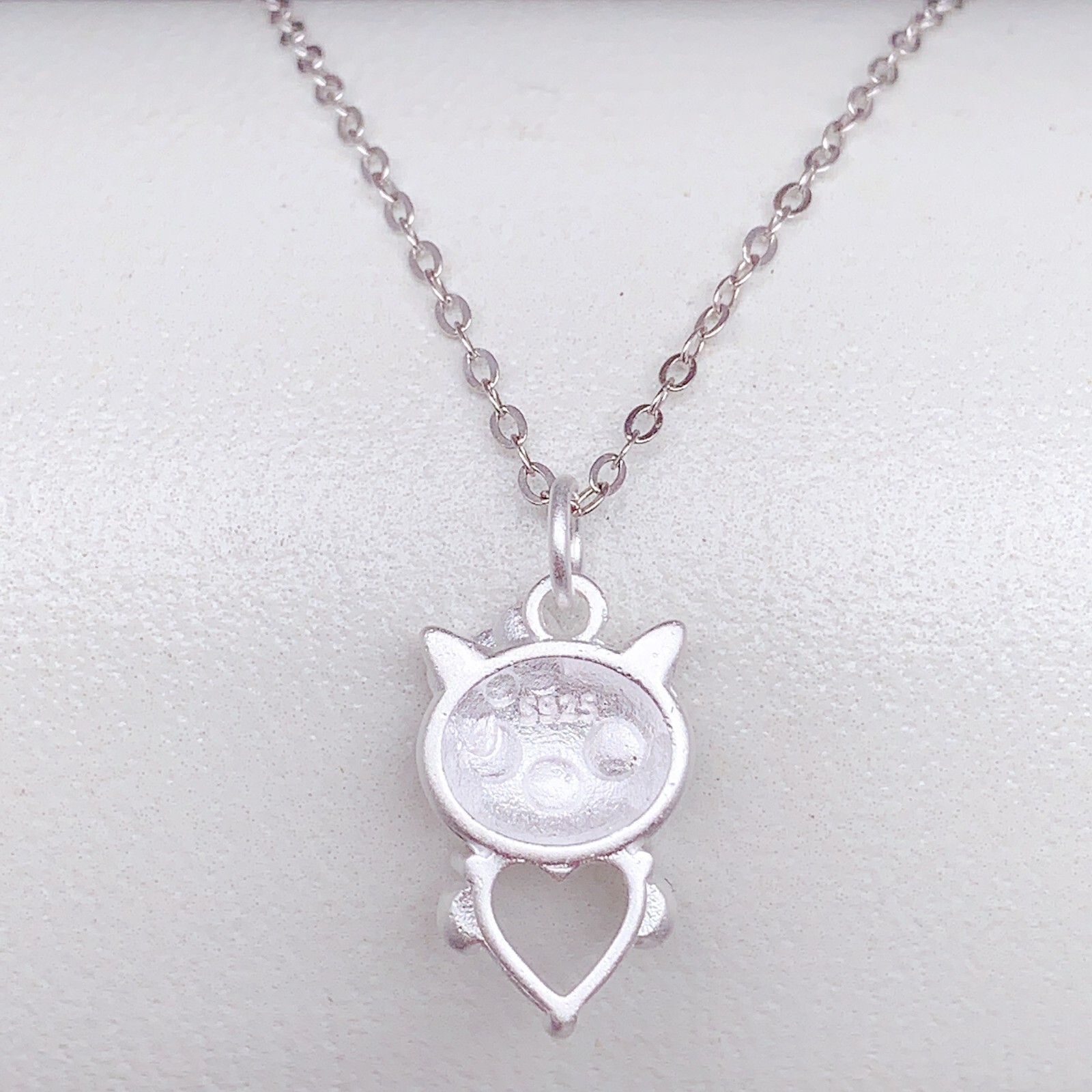 Silver 925 pendant empty setting, DIY blank setting YD63