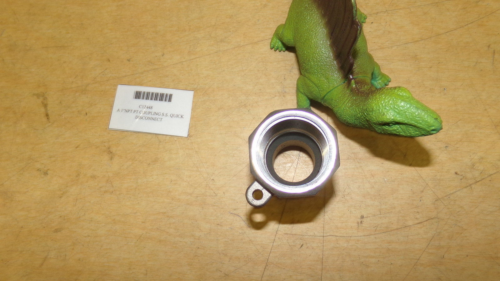 NEW A 1" NPT PT Coupling, 316SS *Free Shipping*