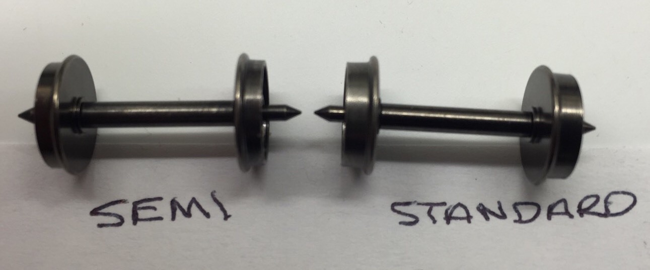 InterMountain 40054 12 Pack 36" Semi-Scale HO Metal Wheel sets MODELRRSUPPLY