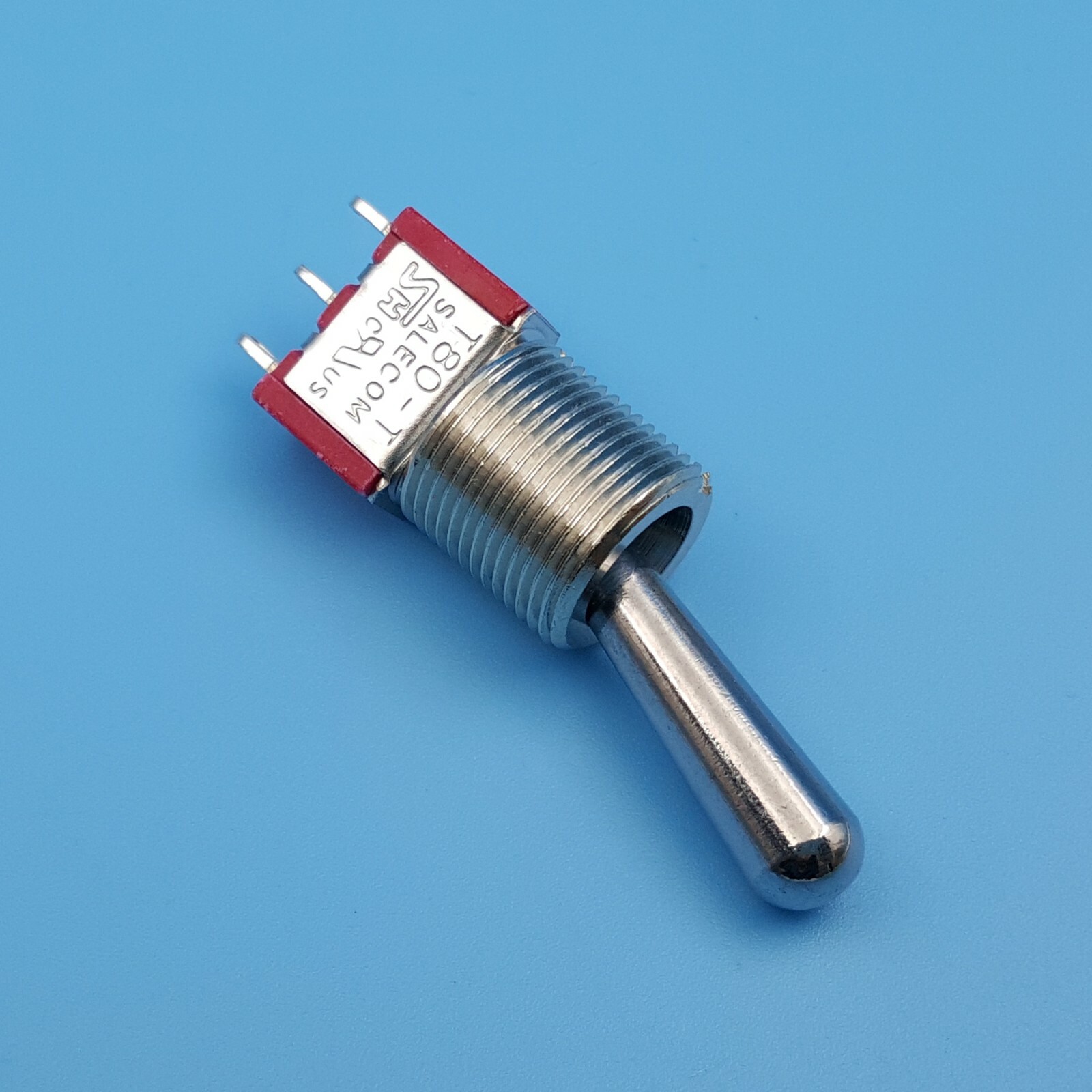5Pcs SH T8014-Z1 3Pin 3-Gears ON-OFF-ON SPDT Large Handle Mini Toggle Switch