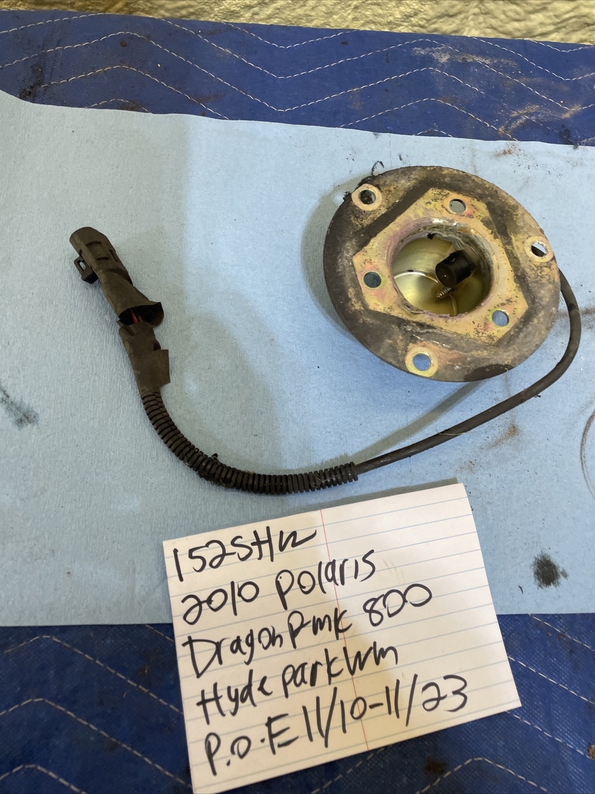 2010 Polaris Dragon Rmk 800 Speedo Sensor Speedometer Pick Up 152