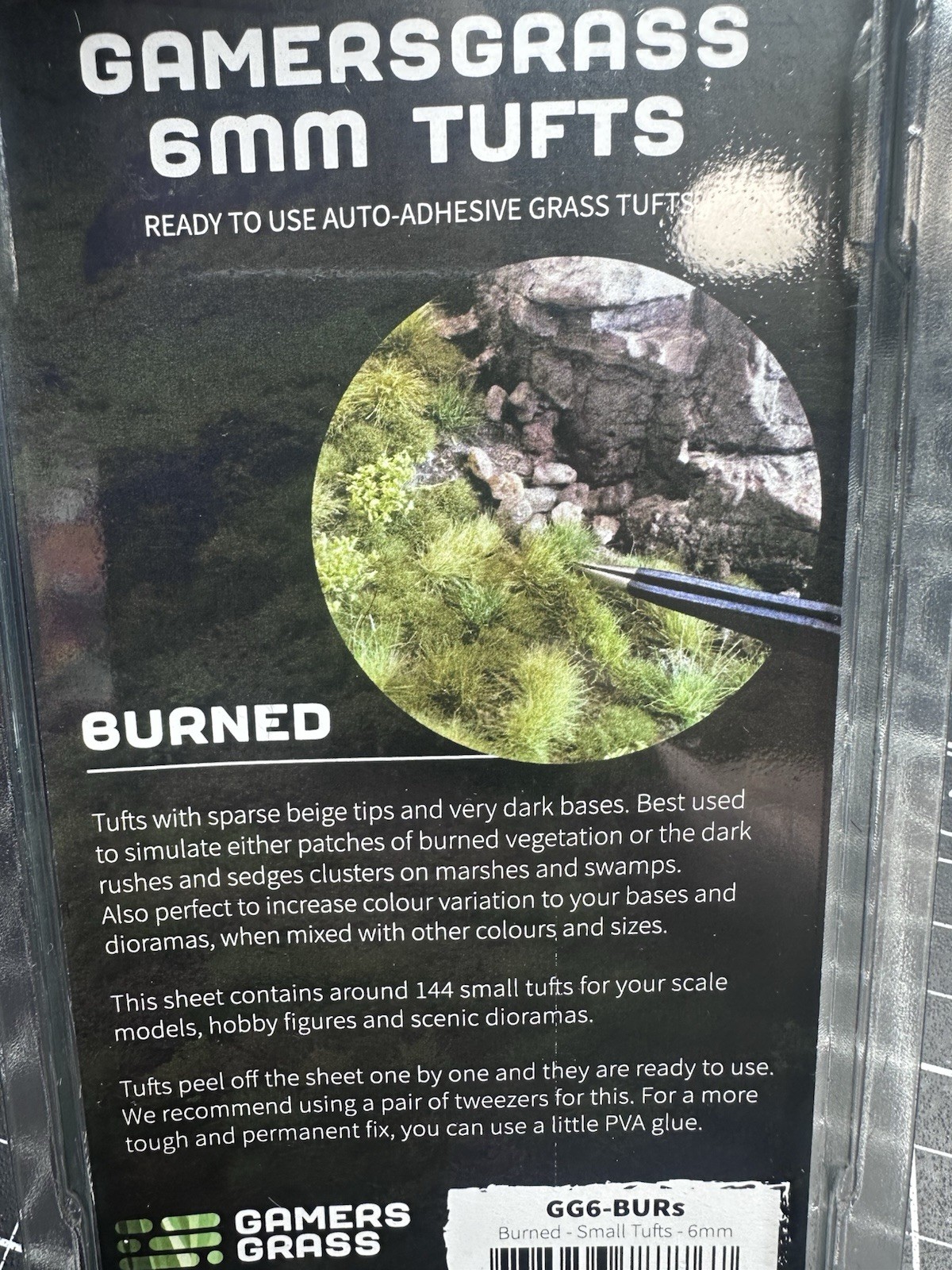 Gamers Grass - Burned 6mm Tuft For Basing And Terrain