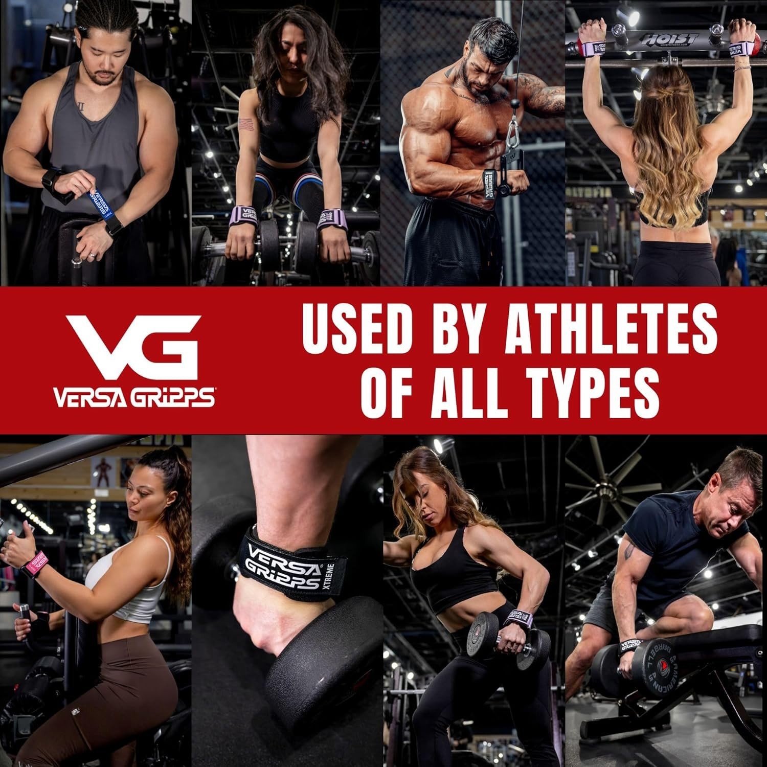 Pro Wrist Straps for Weightlifting - Made in USA