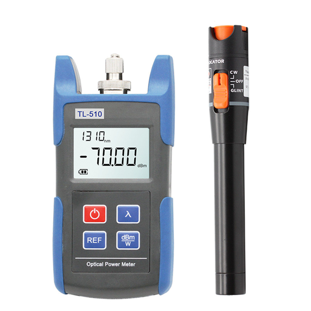TL510 FTTH Fiber Opric Optical Power Meter TL510C -50~+26dBm FC SC ST Conne