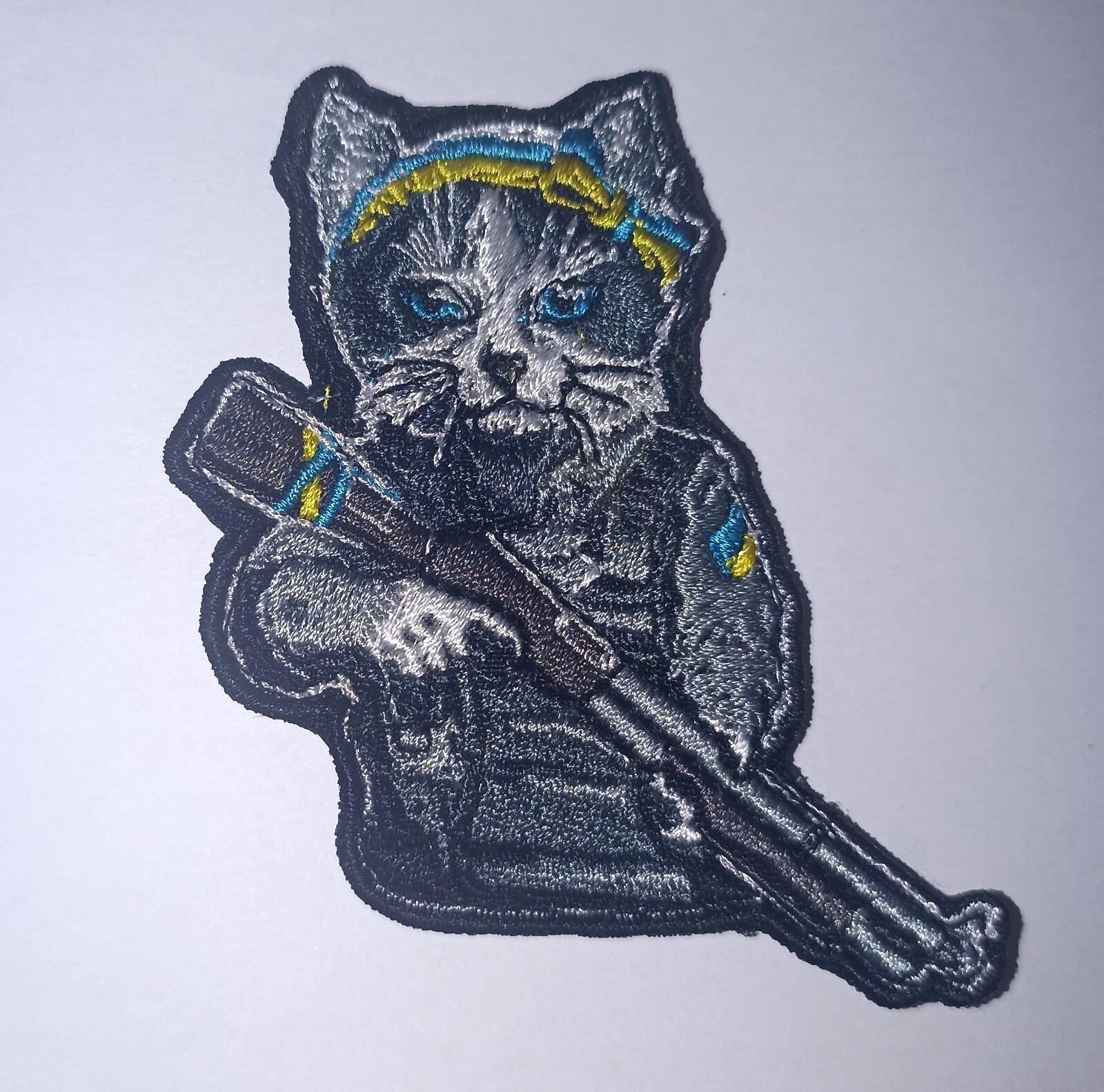 UKRAINIAN CAT morale patch military war