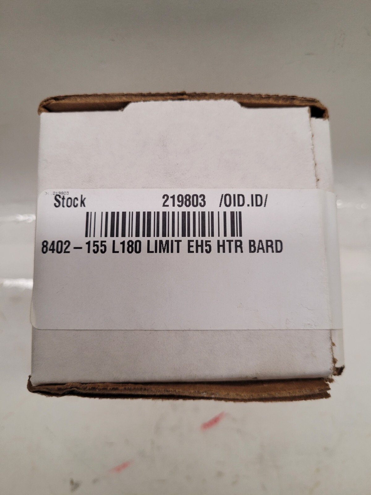 Bard Limit Control Switch 8402-155 L180 Limit EH5 HTR