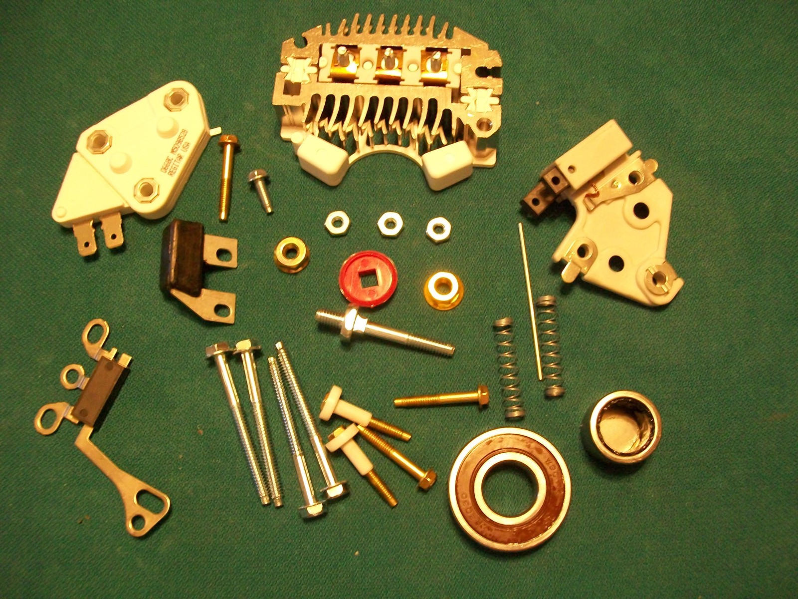 12SI Delco Alternator Rebuild Kit 78 & 94 AMP Chevy Truck Pontiac bolts & screws