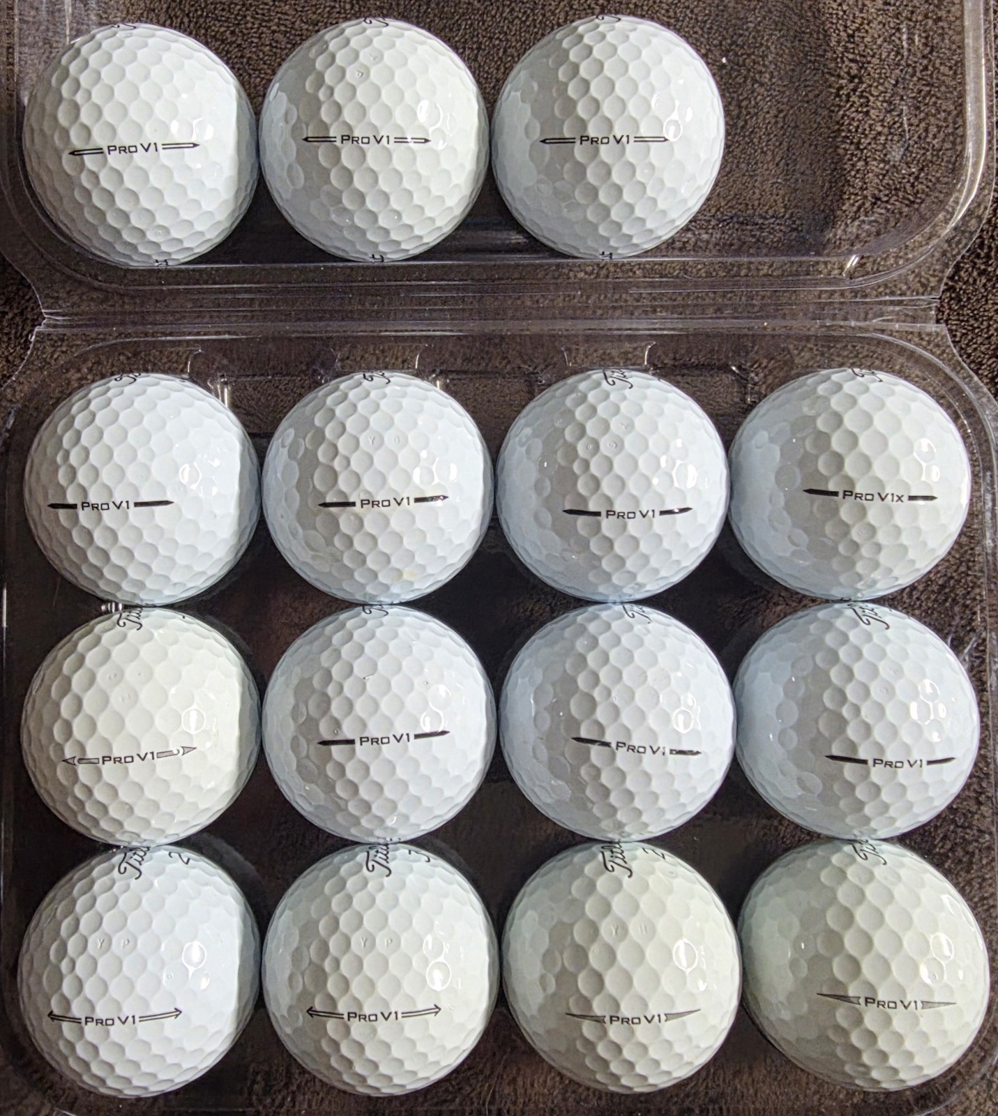 Titleist Pro V1 Tour Preferred - 15 Balls AAAAA Mint Condition