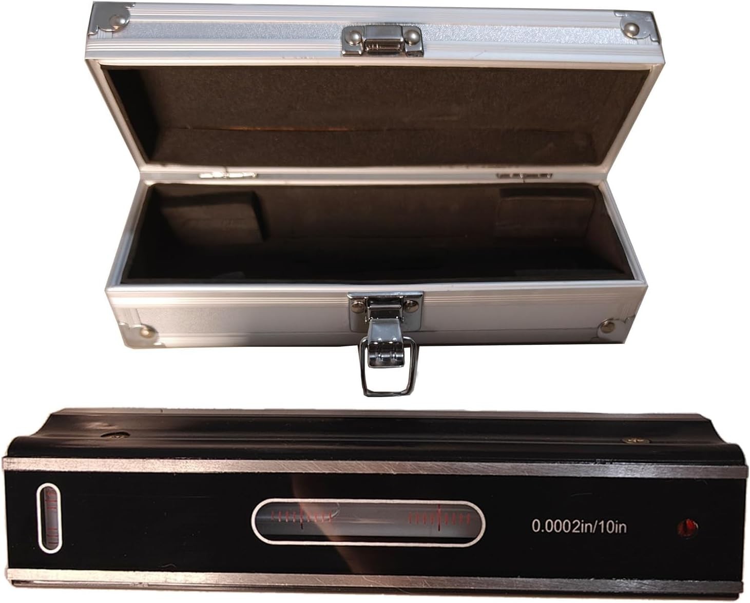 8" Precision Level Tool 0.0002" Accuracy for Machinists & Toolmakers