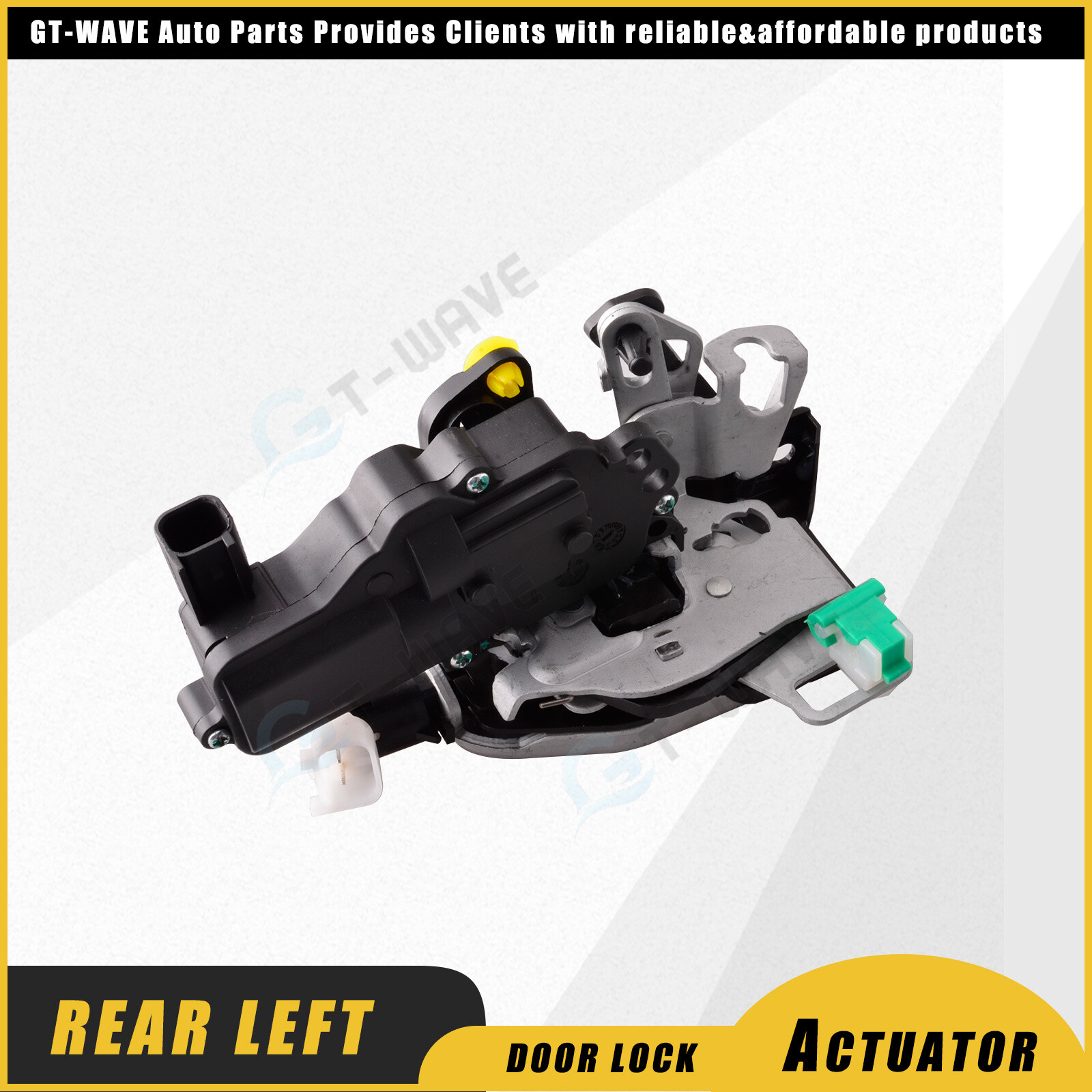 Rear Left Driver Power Door Latch Lock Mechanism for 04-08 Ford F150 Crew Cab