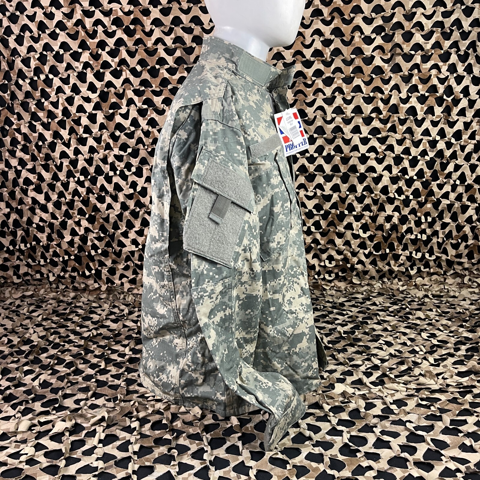 NEW BDU Propper Jacket - ACU Digital Camo - X-Small Regular