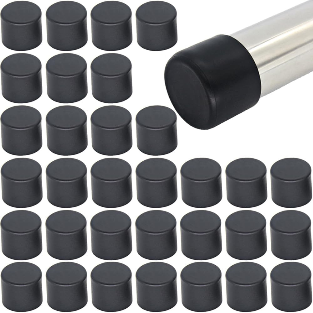 32Pcs round Rubber Chair Leg Tips Caps, 3/4 Inch (19Mm) Chair Table Leg Cover...