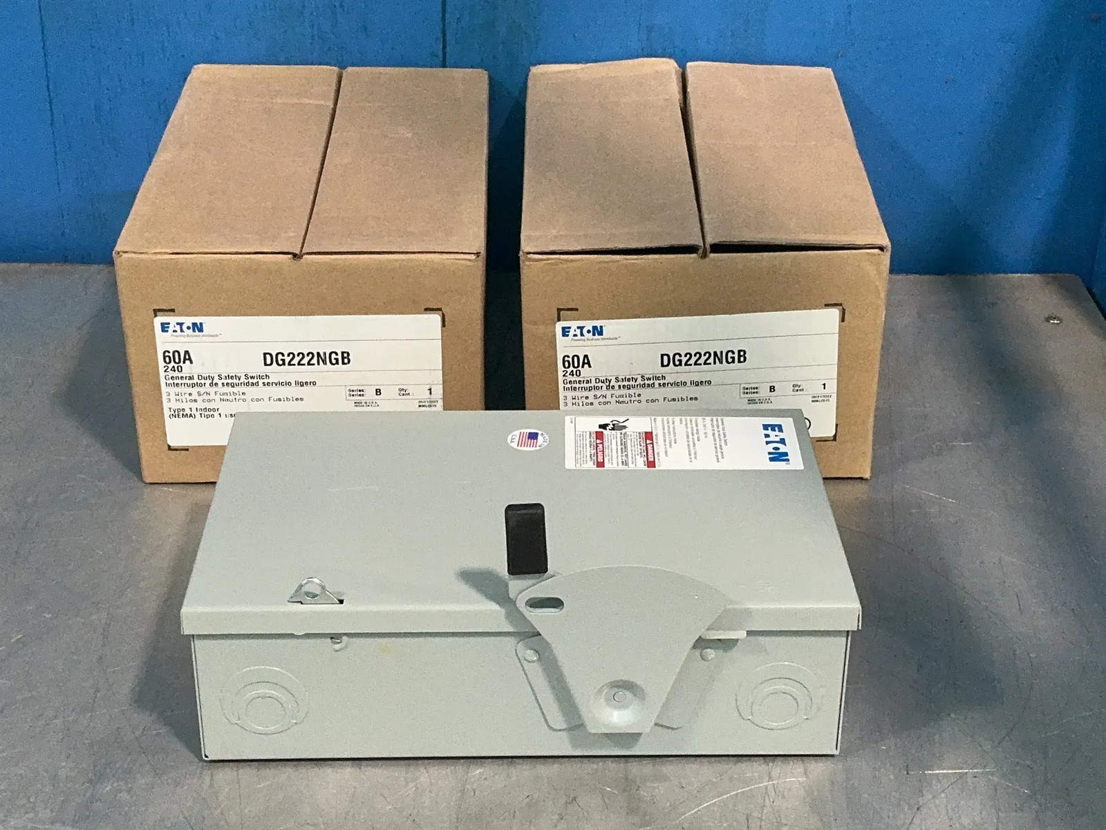 EATON GENERAL DUTY SAFETY SWITCHES DG222NGB
