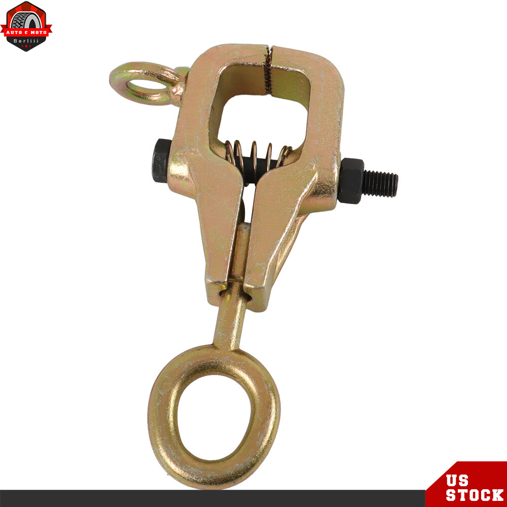 5 Ton 2 Way Pull Clamp Frame Dent Puller Self-tightening Auto Body Repair Tool